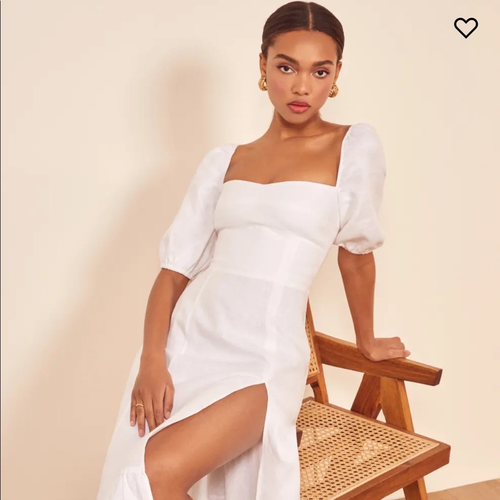 Reformation Belgium Linen Dress